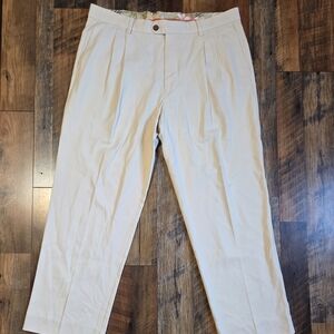 Tommy Bahama Cream 90% Silk Pants
